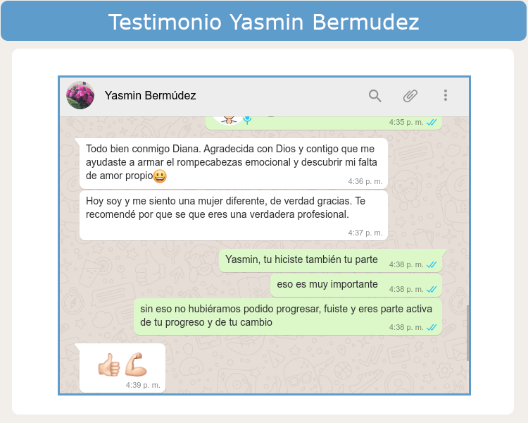 Testimonio Yasmin