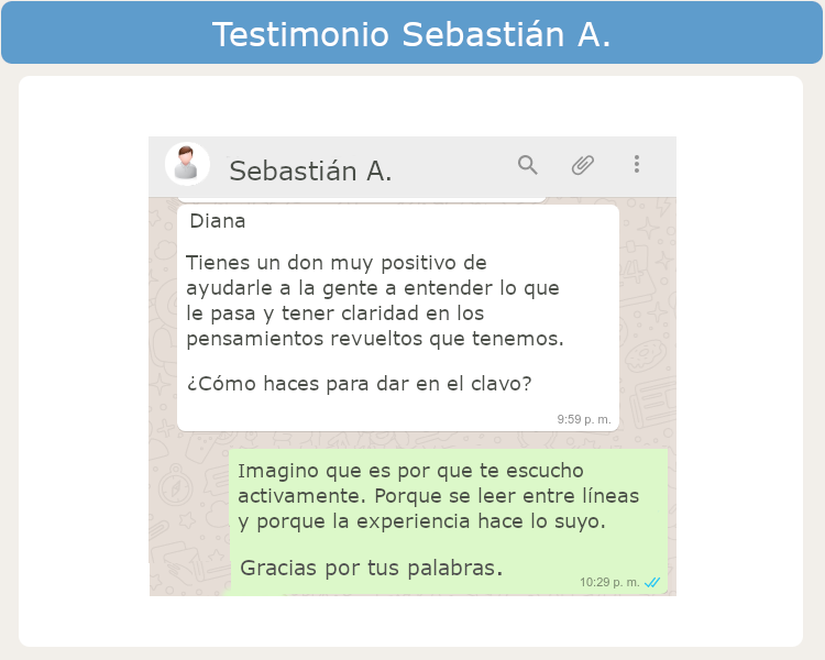 Testimonio Sebastian